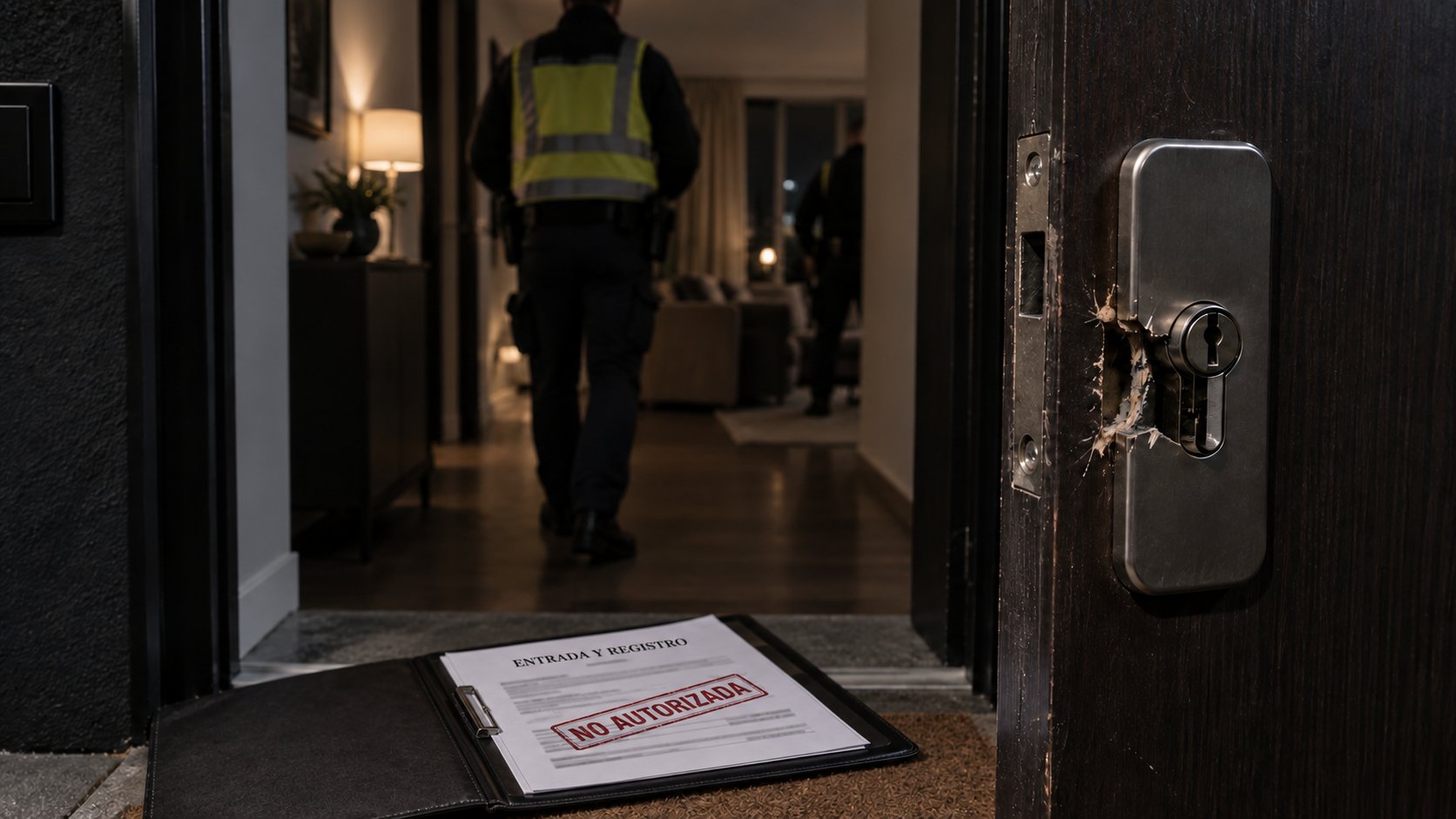 Entrada y registro domiciliario sin orden judicial - Álvaro Sánchez de la Morena del Olmo, abogado penalista Madrid